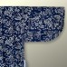 VESTE SAMUE EN COTON INDIGO À MOTIFS 007-224 